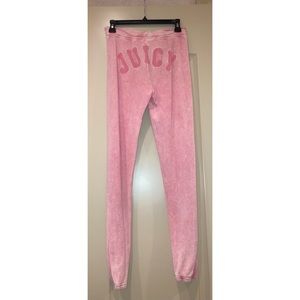 Juicy Couture pink jogger pants
